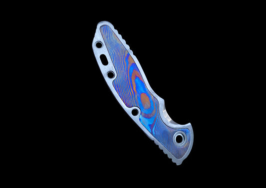 Rick Hinderer XM-18 TC4 Titanium Scale with Mokuti Inlay — Elevate Your Hinderer