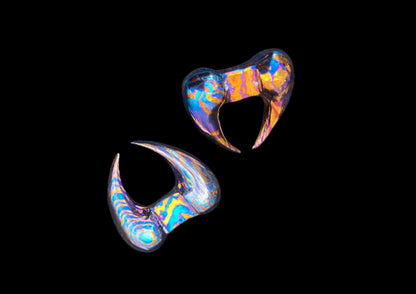 Handmade Timascus Pair of 3D CNC Cuff Links