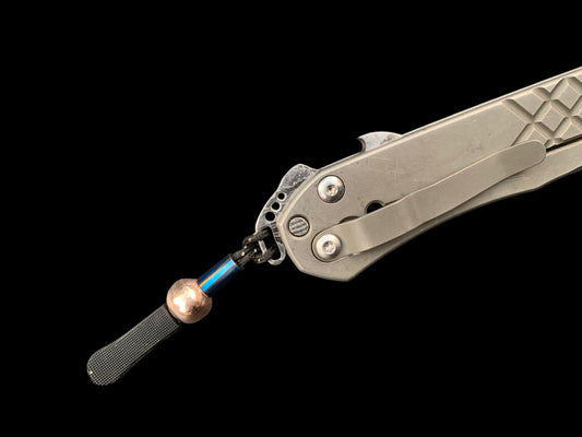 Chris Reeve Umnumzaan Damascus SS Backspacer & Bottle Opener Pocket Dump Set