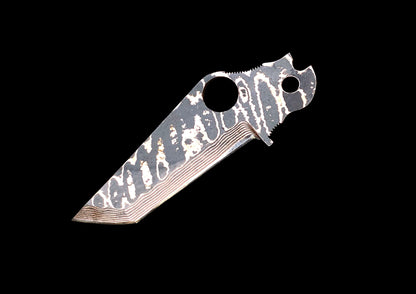 Spyderco Paramilitary 2 – Copper Damascus Tanto Blade