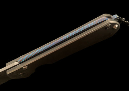 Hand Forged Timascus Full Backspacer for Chris Reeve Large Sebenza 31