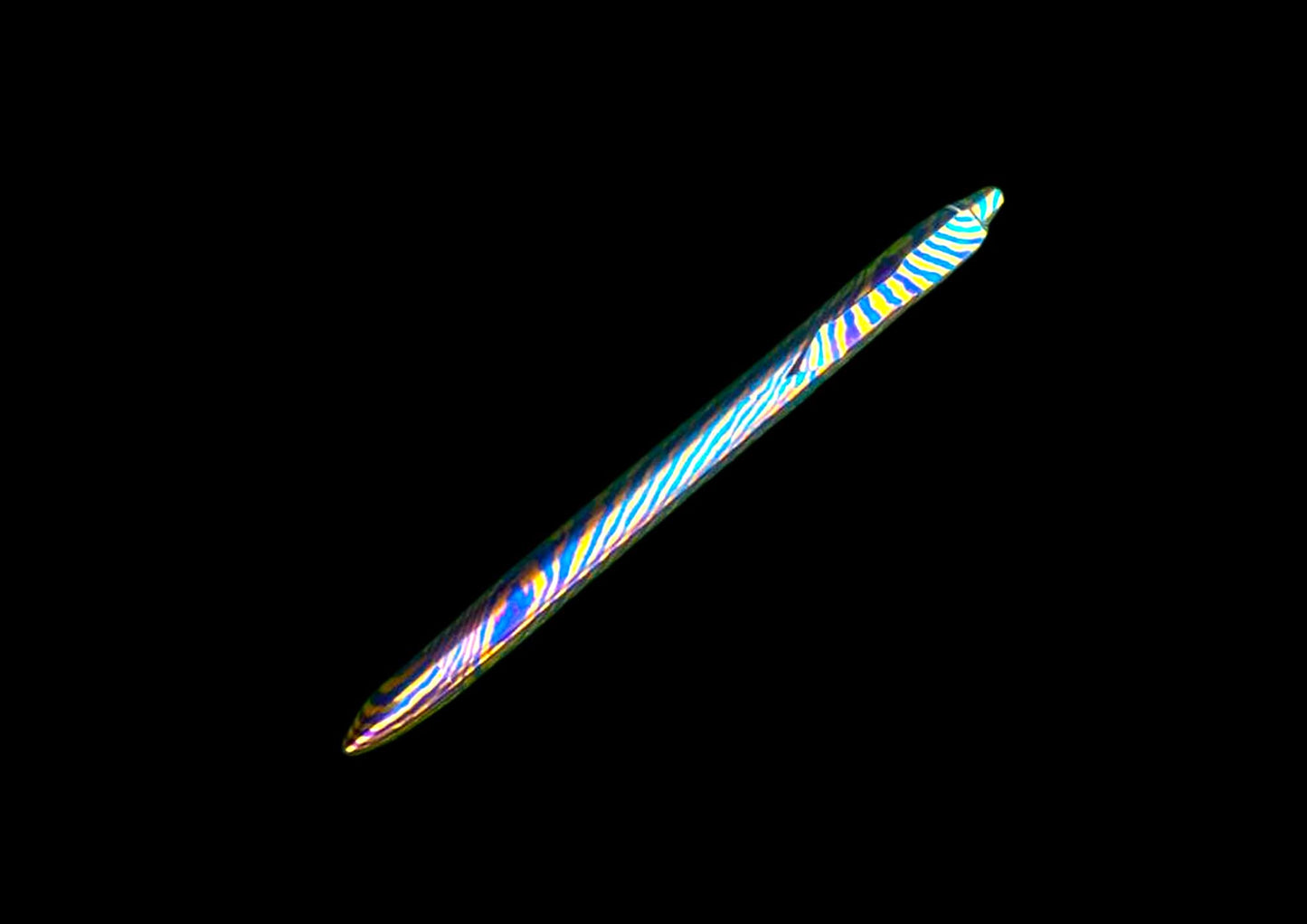 Hand Forged Mokuti Click Pen — Premium EDC Writing Instrument