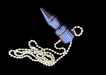 Mokuti Bullet Pendant Necklace — Unisex EDC Jewelry