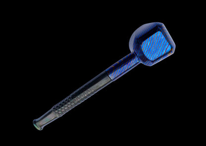 Hand Forged Timascus Head Smoke Pipe — Limited Edition