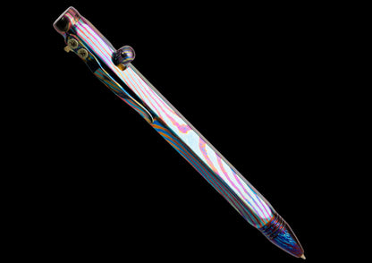 Hand Forged Niobuti Bullet Action Pen — Premium EDC Writing Instrument