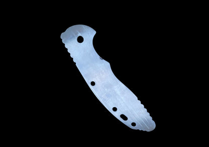 Rick Hinderer XM-18 TC4 Titanium Scale with Mokuti Inlay — Elevate Your Hinderer