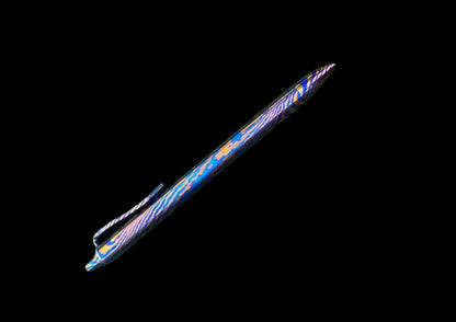 Hand Forged Mokuti Click Pen — Premium EDC Writing Instrument