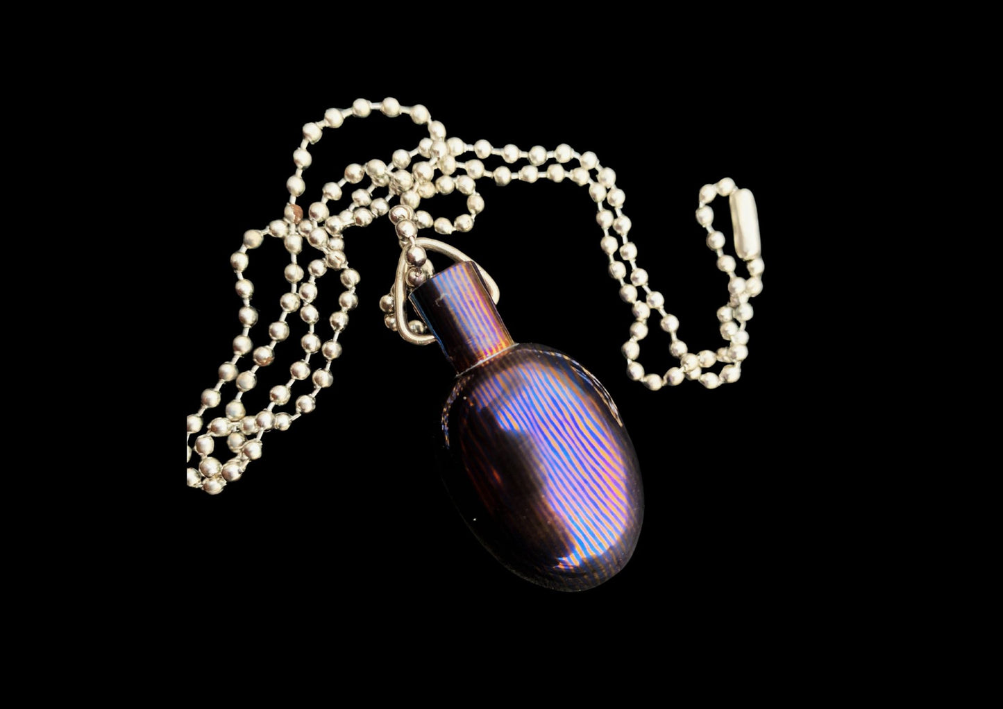 Timascus Thinking Egg Pendant Necklace — Unisex