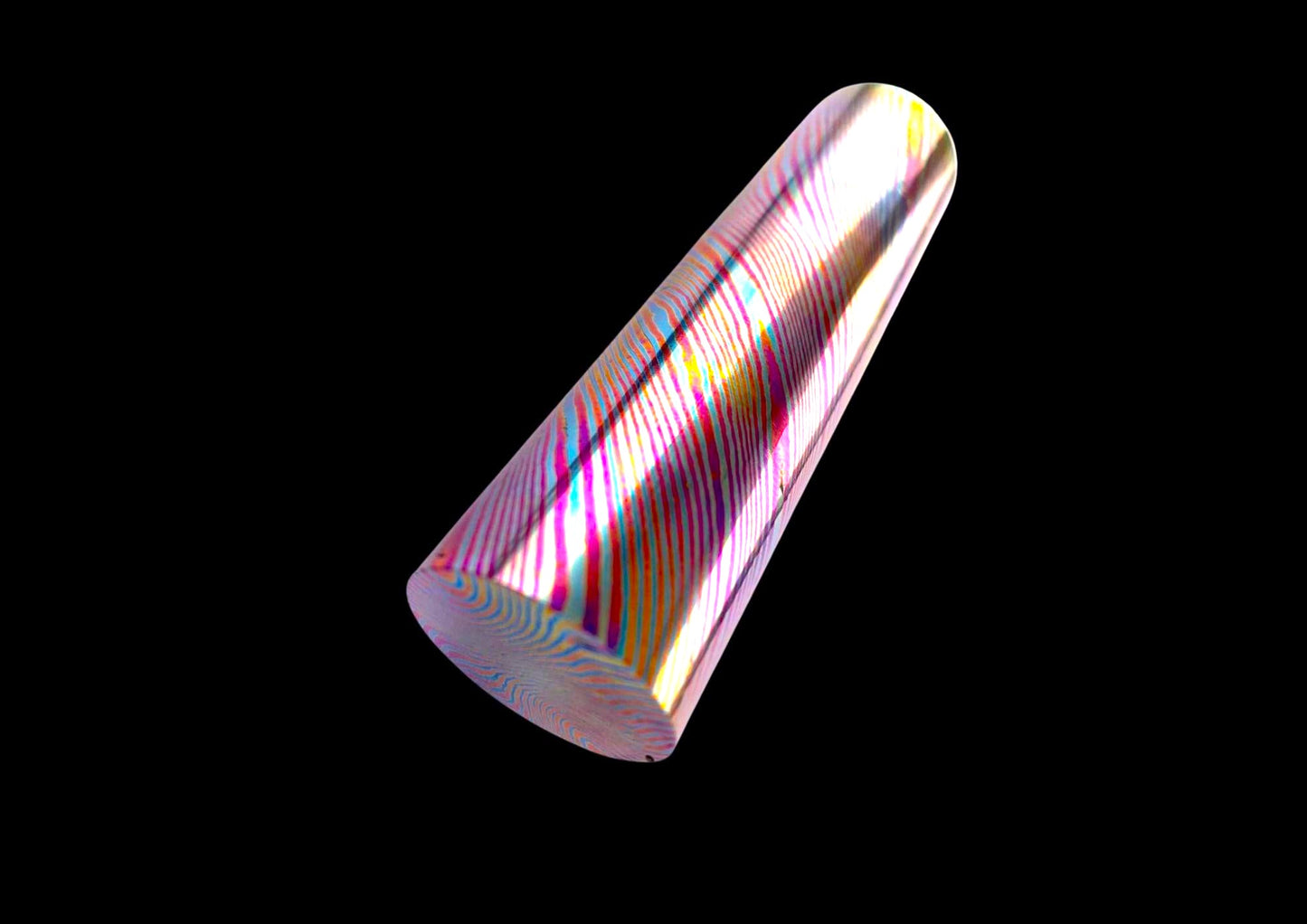 NiobiuTi Round Bar — 1.37" Diameter × 6" Length | Exotic EDC Raw Material