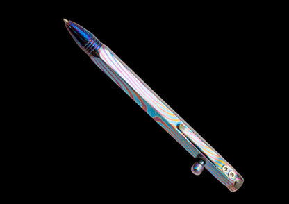 Hand Forged Niobuti Bullet Action Pen — Premium EDC Writing Instrument