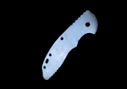Rick Hinderer XM-18 TC4 Titanium Scale with Mokuti Inlay — Elevate Your Hinderer