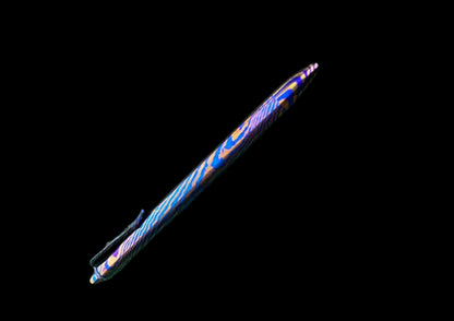 Hand Forged Mokuti Click Pen — Premium EDC Writing Instrument