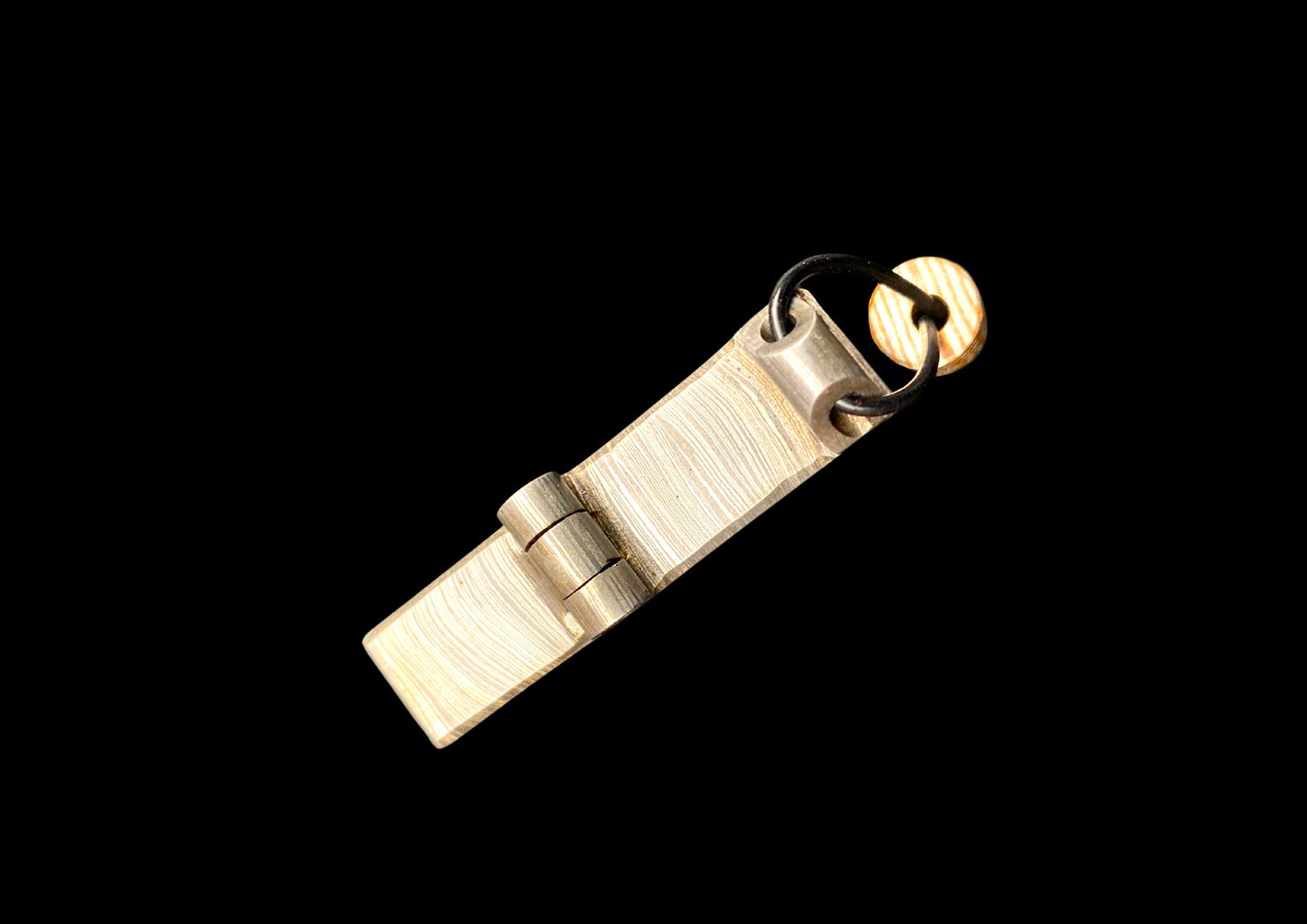 Father's Day Special | Hand Forged Feather Damascus Zippo Lighter Case