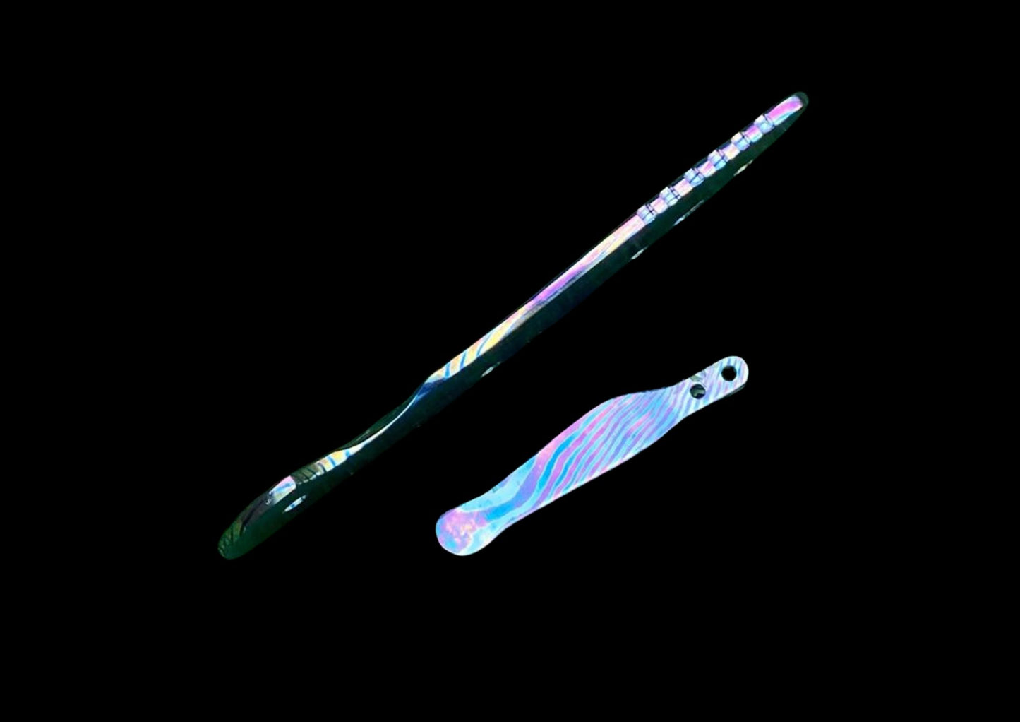 Rick Hinderer XM-18 3.5 Mokuti Show Side Scale & Matching Pocket Clip