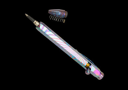 Hand Forged Niobuti Bullet Action Pen — Premium EDC Writing Instrument