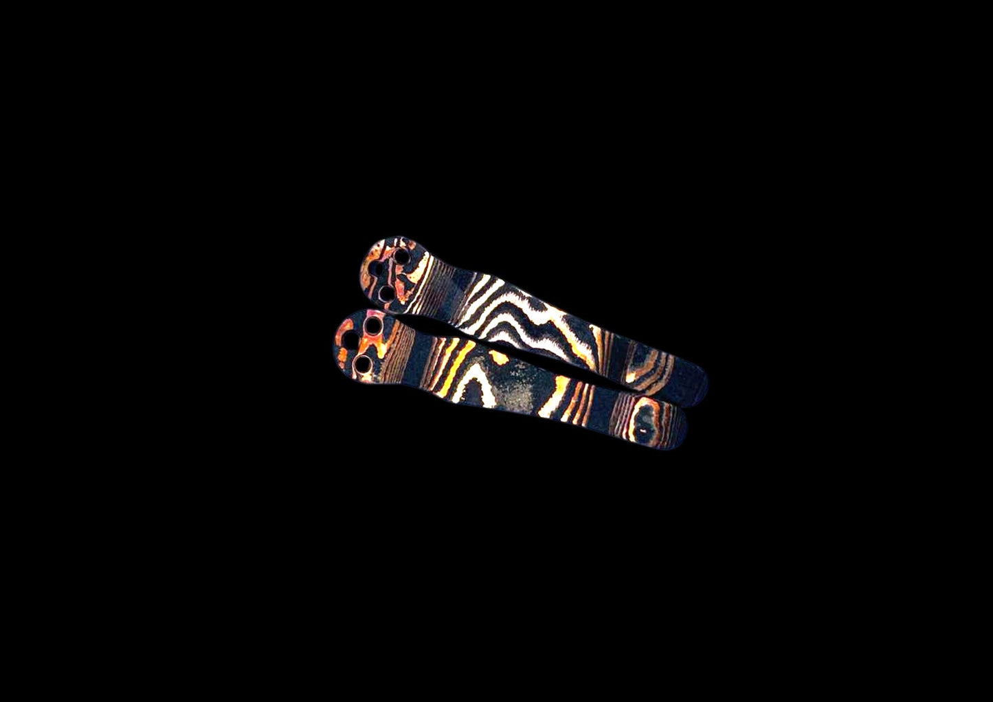 Spyderco Para Military 2 / Para 3 Copper Damascus Pocket Clip — Upgrade Your Pocket Dump