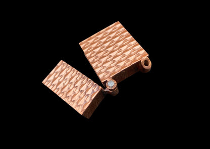Pure Copper CNC 3D Pattern Zippo Lighter Case