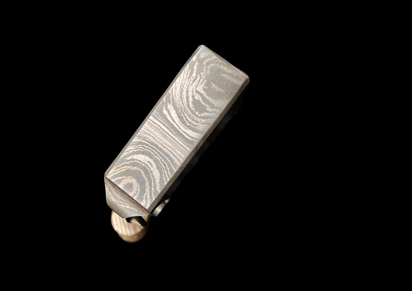 Father's Day Special | Hand Forged Feather Damascus Zippo Lighter Case