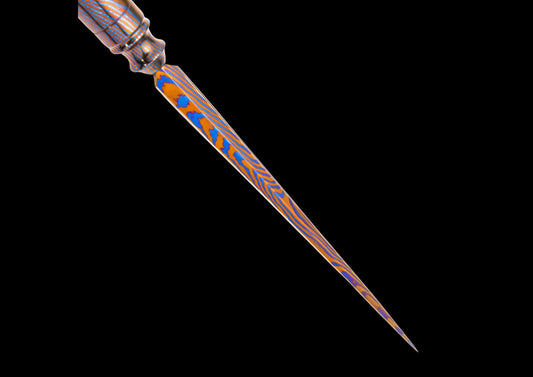 Hand Forged Masterpiece Timascus Letter Opener