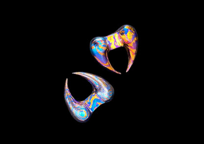Handmade Timascus Pair of 3D CNC Cuff Links