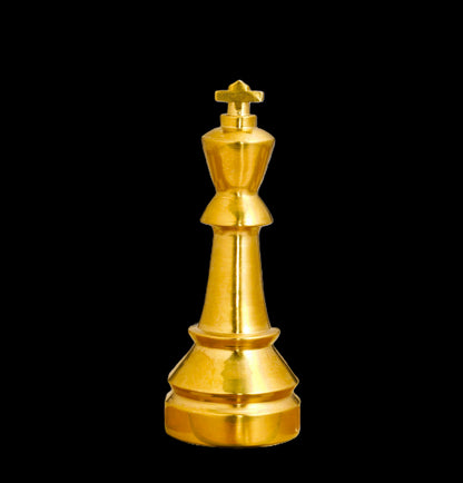 32-Piece Magnetic Chess Set — 16 Mokuti & 16 SS Damascus
