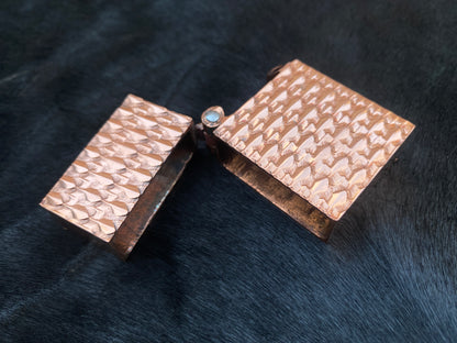 Pure Copper CNC 3D Pattern Zippo Lighter Case