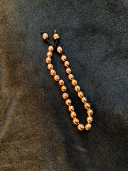 Father's Day Special | 8.5mm Pearl Beaded Bracelet – SS Damascus | Mokuti | Timascus | Mokume Gane