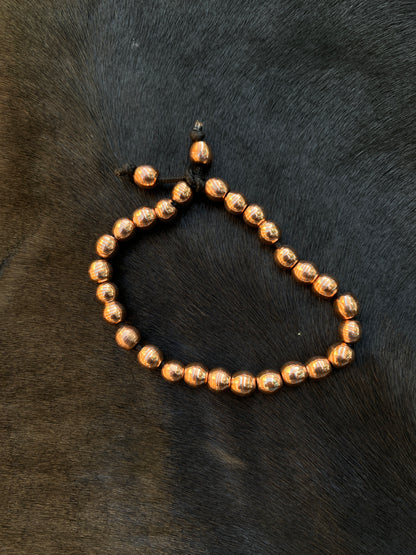 Father's Day Special | 8.5mm Pearl Beaded Bracelet – SS Damascus | Mokuti | Timascus | Mokume Gane