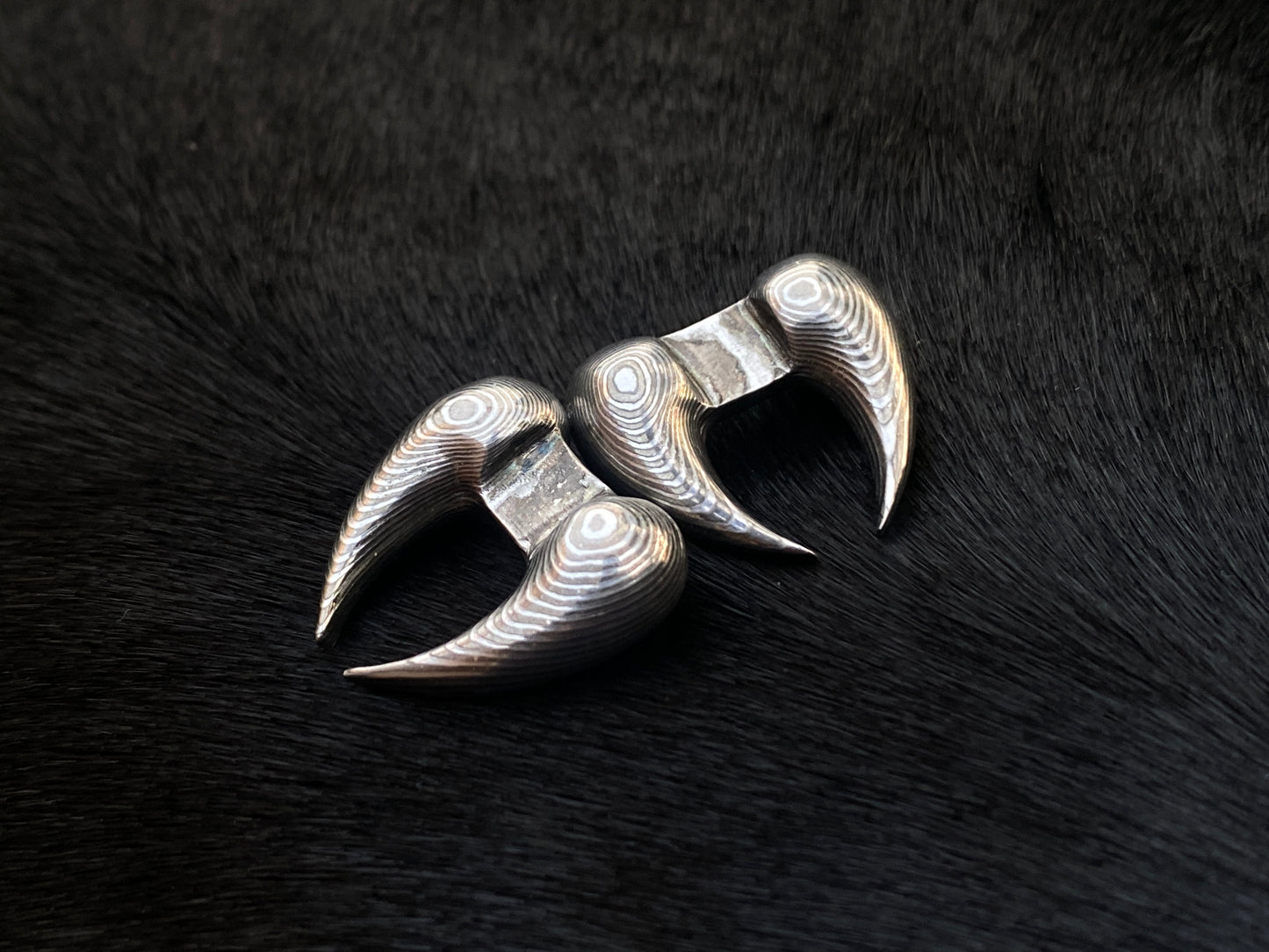 Hand Forged Rust Free Stainless Damascus Cuff Links for Men