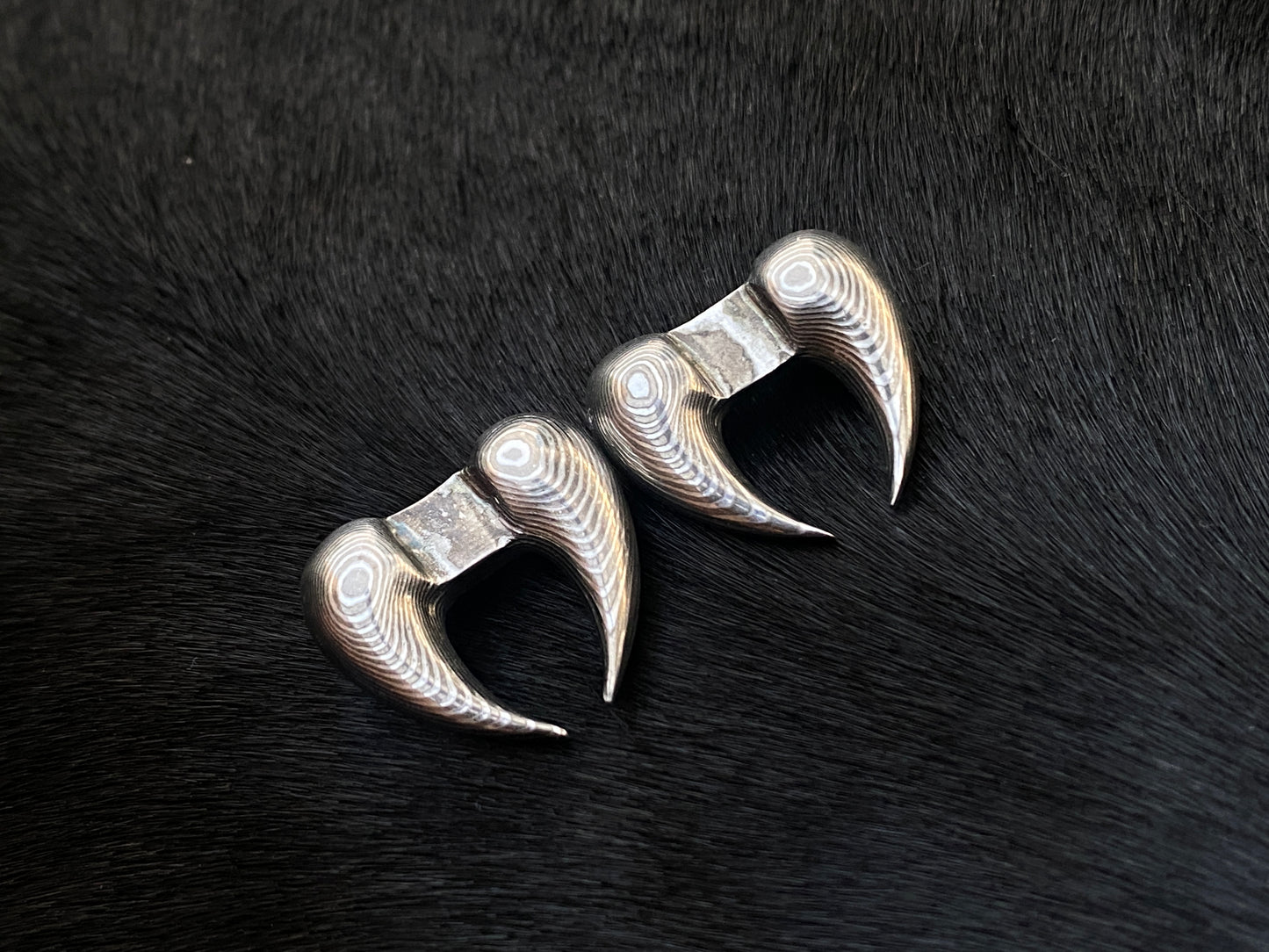 Hand Forged Rust Free Stainless Damascus Cuff Links for Men
