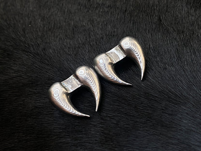 Hand Forged Rust Free Stainless Damascus Cuff Links for Men
