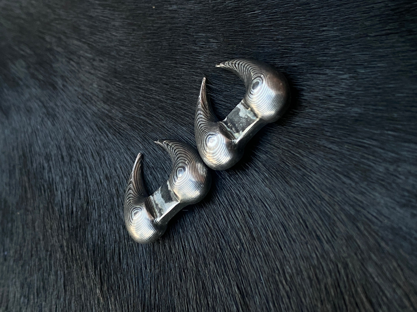 Hand Forged Rust Free Stainless Damascus Cuff Links for Men