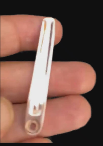 Chris Reeve Umnumzaan Deep Carry Hand-Forged Mokume Gane Pocket Clip
