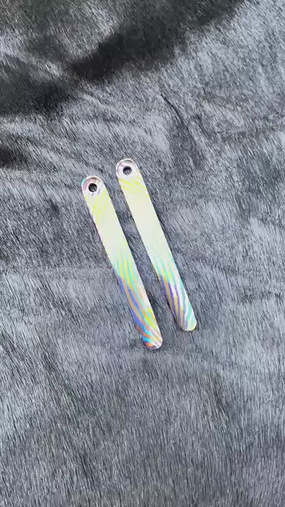 Chris Reeve Umnumzaan MokuTi Timascus Hand-Forged Pocket Clip